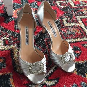 Manolo Blahnik Sedaraby D’Orsay sandal authentic